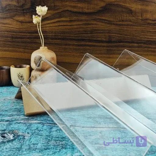 استند پلکسی نظم دهنده شیشه جا ادویه ی مکارتی