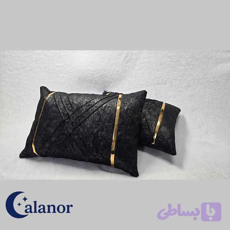 روبالشتی طرح مشکی شیک — تصویر 1