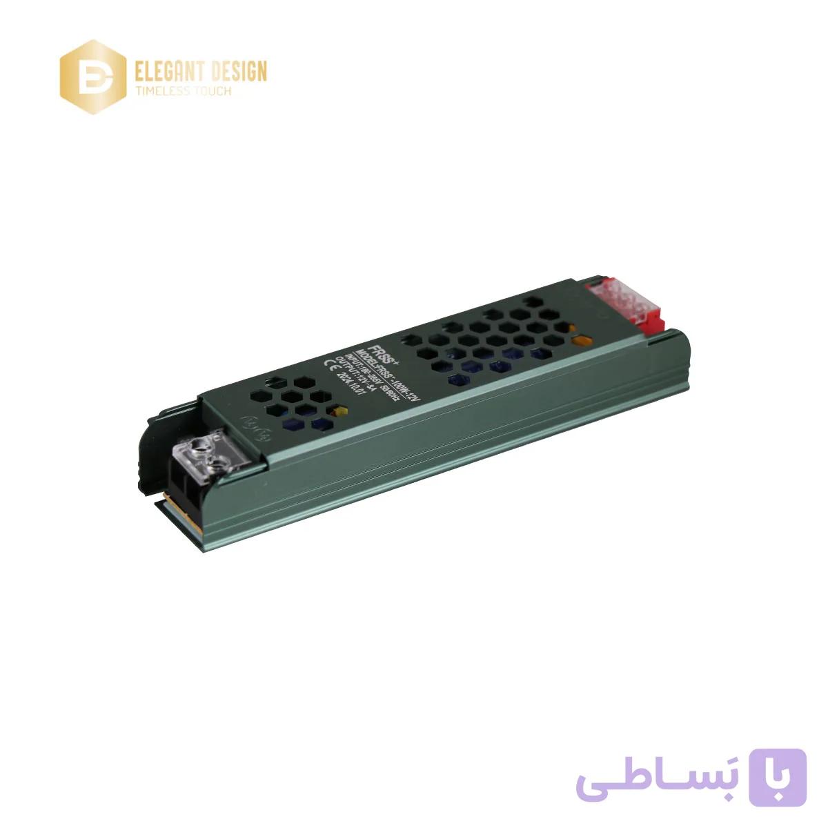 آداپتور 10 آمپر چراغ زیر کابینت اسلیم — تصویر 1
