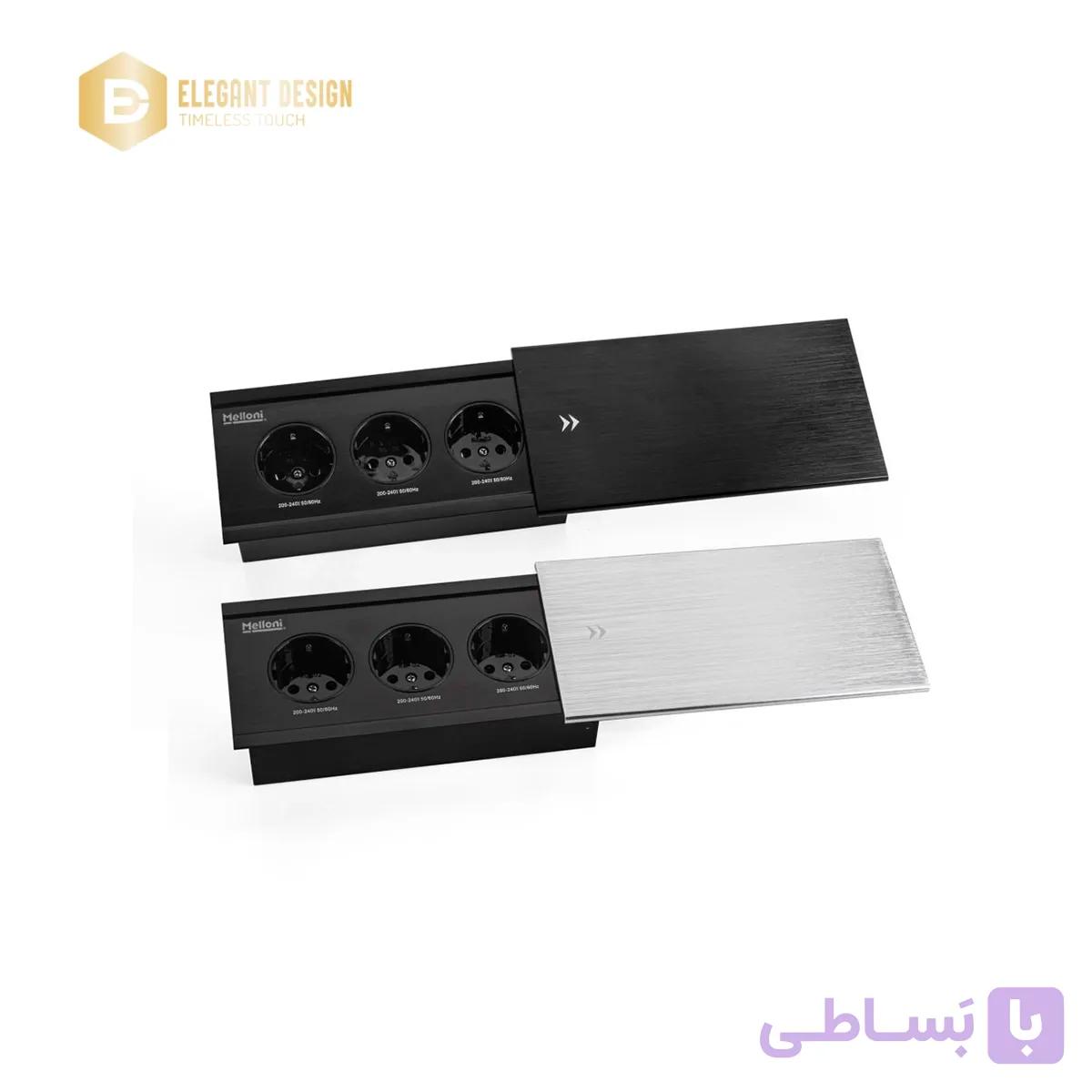 پریز توکار ملونی 10078 — تصویر 1