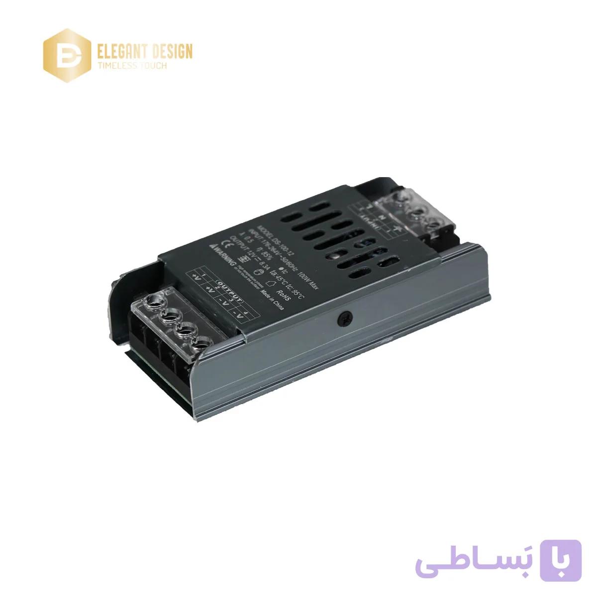 آداپتور 5 آمپر چراغ زیر کابینت اسلیم — تصویر 1