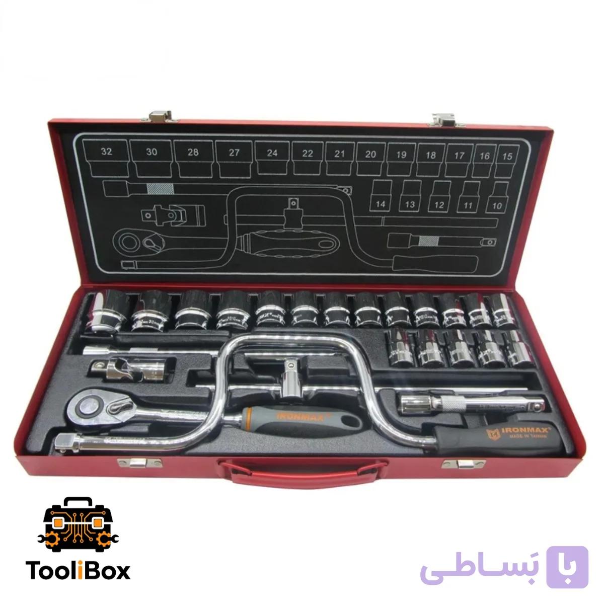 جعبه بکس 24 پارچه آیرونمکس