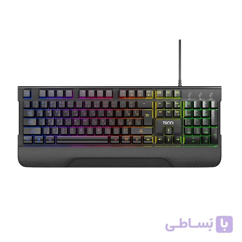 کیبورد گیمینگ تسکو مدل TK8085GA با سیم