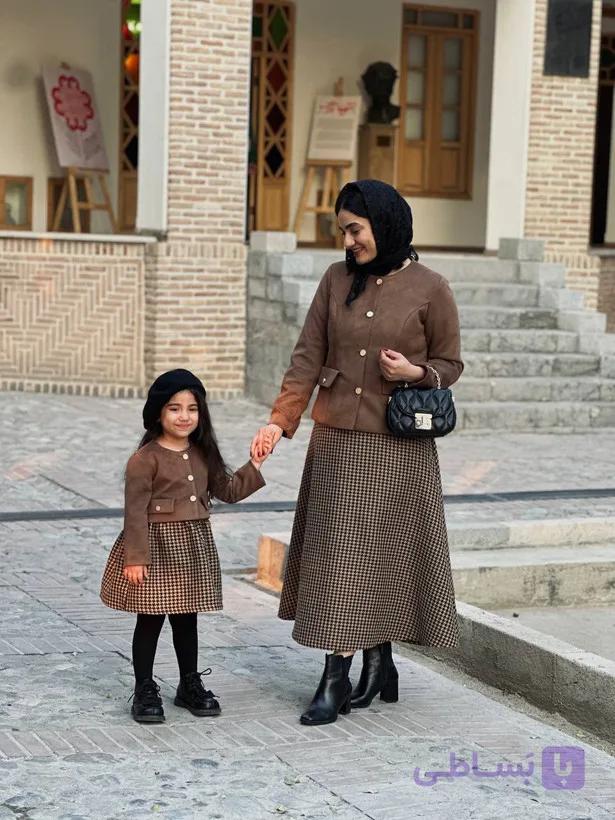 ست کودک کت و دامن پالیز