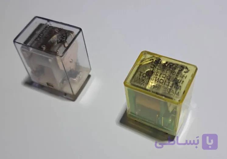 رله 12 ولت پایه لحیمی