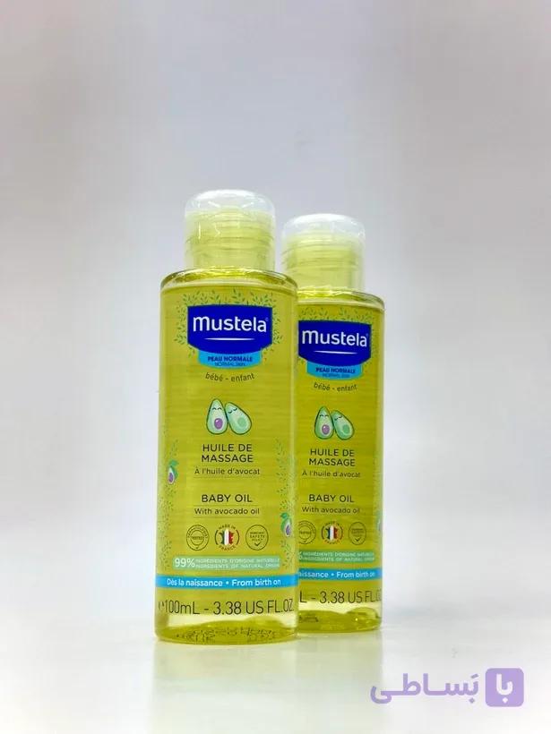 روغن ماساژ ارگانیک 100 میل موستلا Mustela — تصویر 1