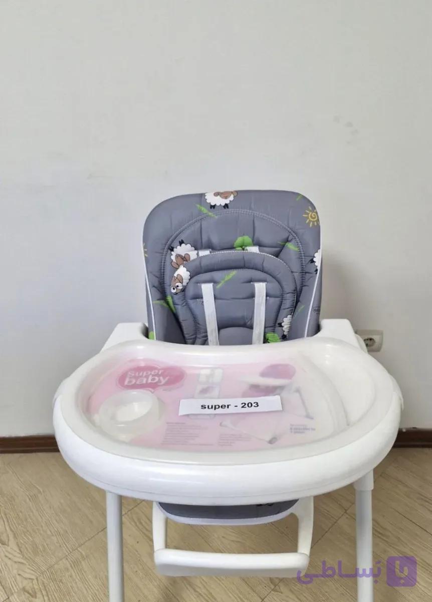 صندلی غذا کودک سوپر بیبی SUPER BABY — تصویر 1