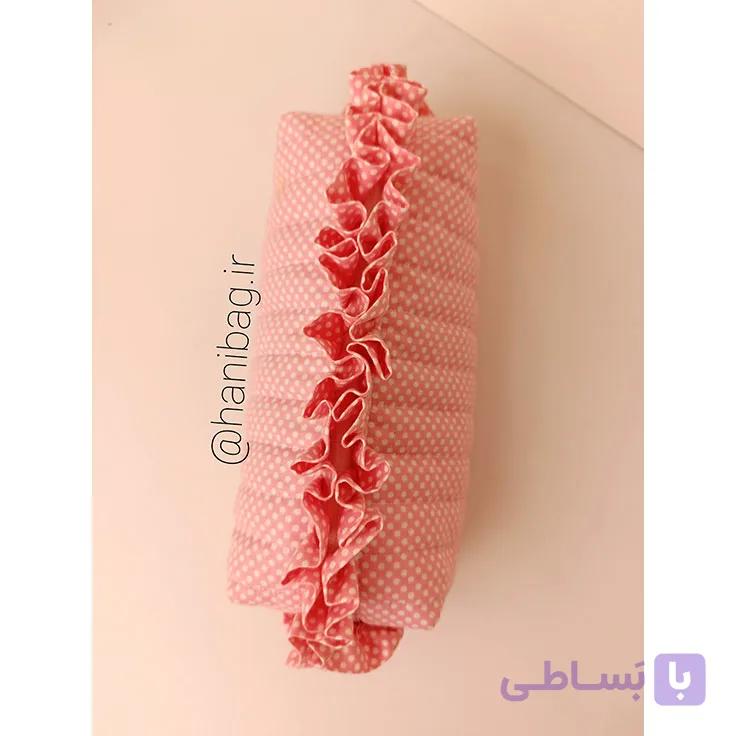 کیف آرایش صورتی مدل چین چین — تصویر 1
