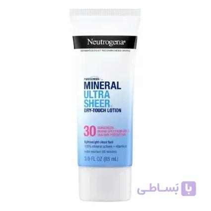 لوسیون ضد آفتاب مینرال نوتروژینا SPF 30 اورجینال — تصویر 1