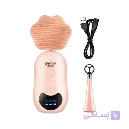 برس پاکسازی صورت کیمی مدل KM-293 اورجینال — تصویر 1