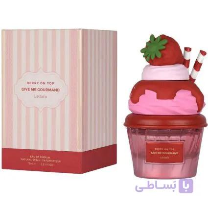 عطر کاپ کیک لطافه Berry On Top | حجم 75 میل اورجینال — تصویر 1