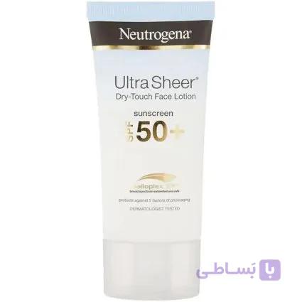 لوسیون ضد آفتاب نوتروژینا مدل Ultra Sheer با SPF 50 اورجینال — تصویر 1