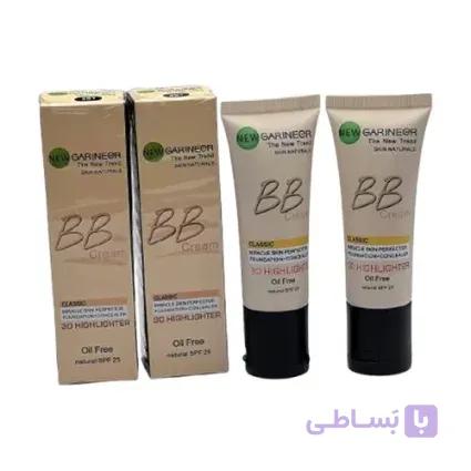 کرم پودر تیوپی گارنیر کانسیلر دار بی بی کرم BB اورجینال — تصویر 1