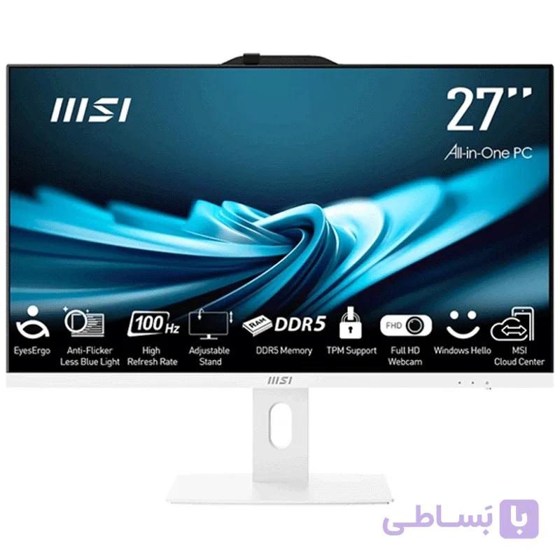 کامپیوتر آل این وان ام اس آی 27 اینچی مدل Modern AM272P 13M i3 8GB 500GB SSD Intel UHD