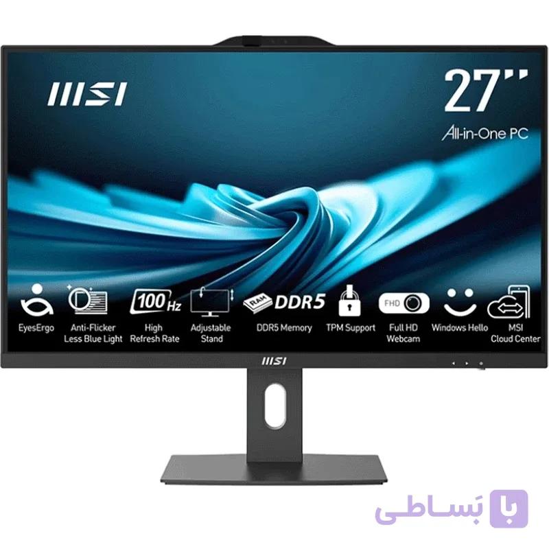 کامپیوتر آل این وان ام اس آی 27 اینچی مدل PRO AP272P 14M i5 16GB 500GB SSD Intel Iris Xe