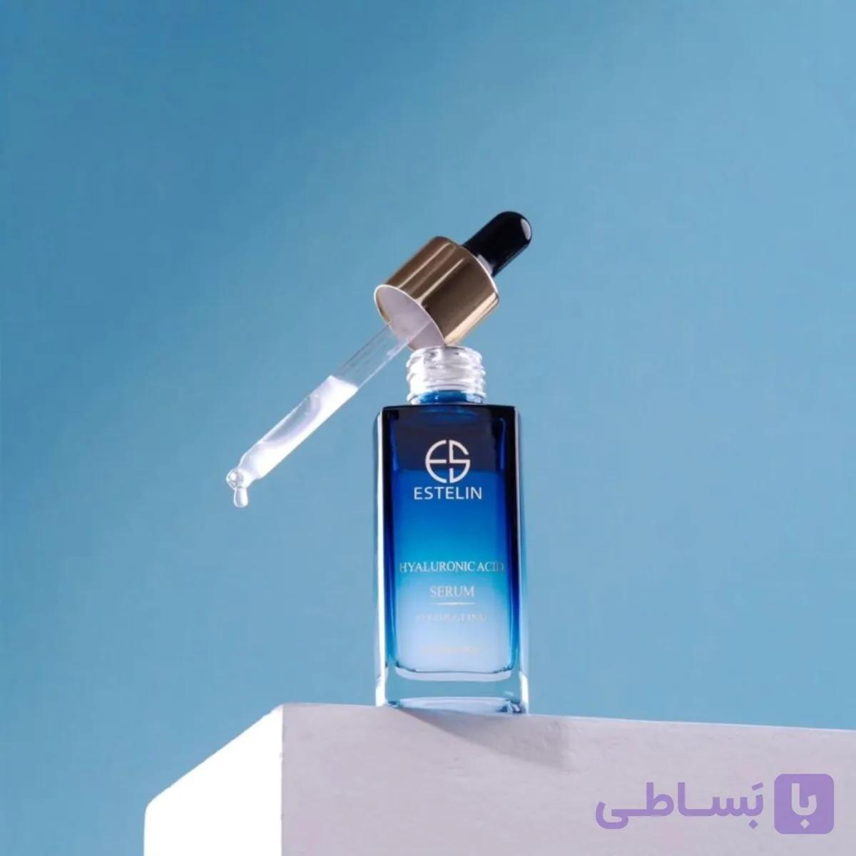 سرم هیالورونیک اسید خالص استلین 40میل ESTELIN Hyaluronic Acid Face Serum
