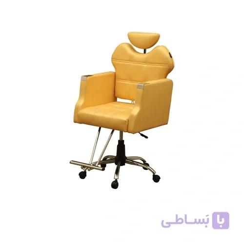 صندلی آرایشگاهی مدل گلایل پایه پنج پر