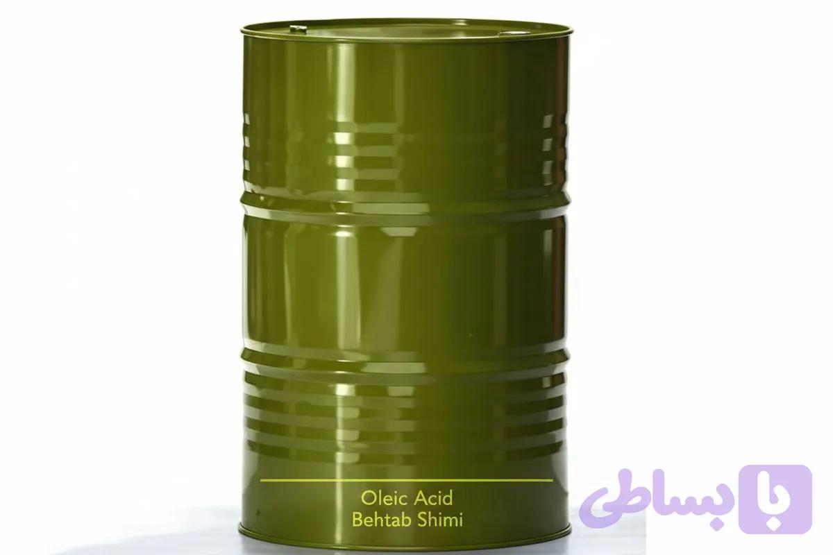 اسید اولئیک خوراکی/صنعتی (Oleic Acid) – بهتاب شیمی البرز--شماره تماس جهت سفارش محصول :09120475510