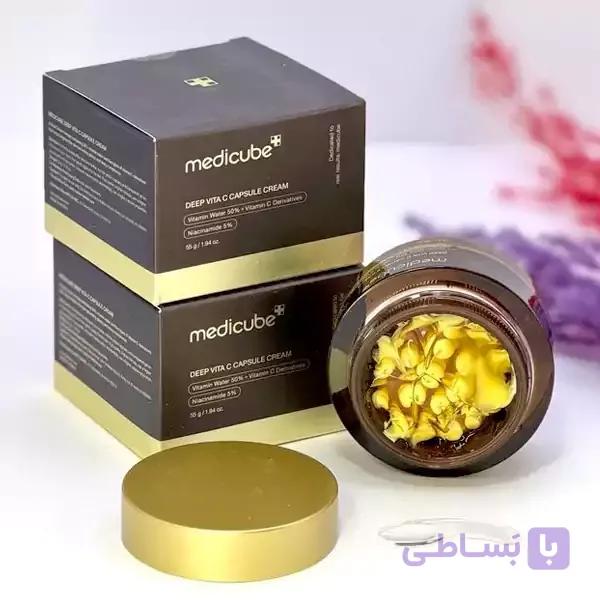 کرم کپسولی ویتامین سی مدی کیوب Medicube - بابیروس — تصویر 1