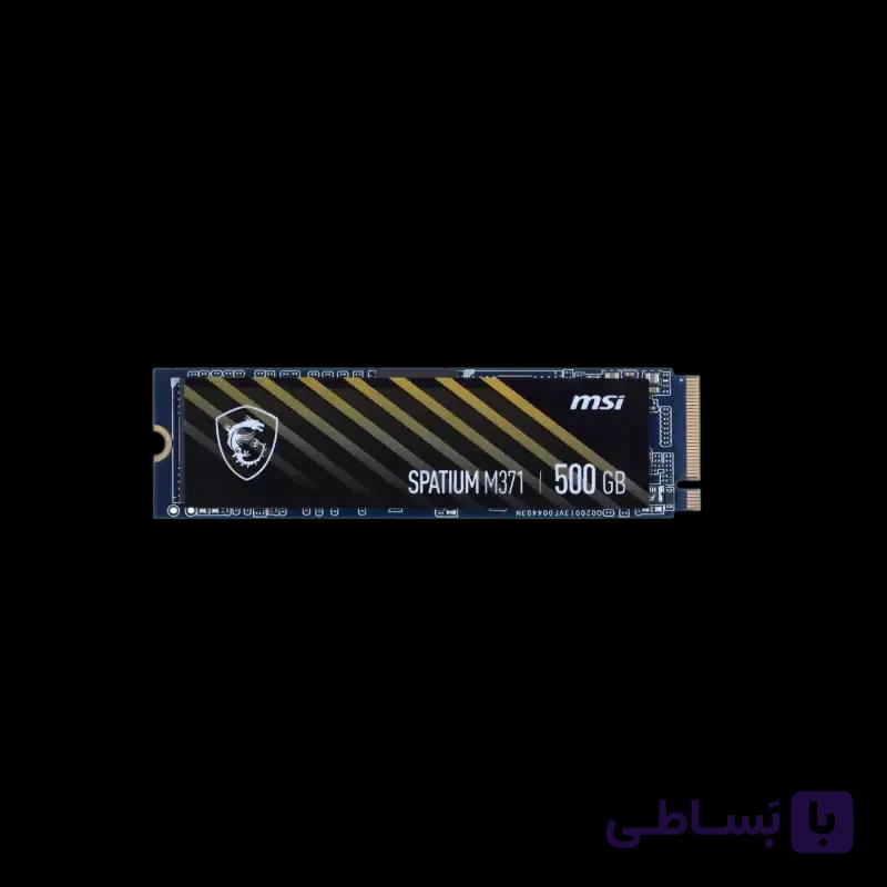 حافظه SSD اینترنال ام اس آی مدل SPATIUM M371 NVMe M.2 ظرفیت 500 گیگابایت