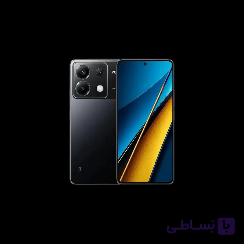 گوشی موبایل شیائومی مدل Poco X6 5G دو سیم کارت ظرفیت 256 گیگابایت و رم 12 گیگابایت — تصویر 1