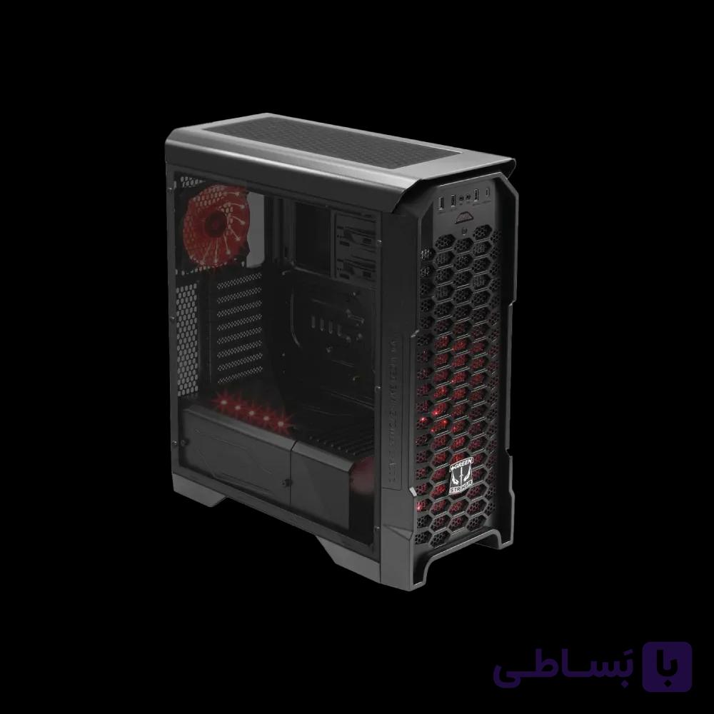 کیس کامپیوتر گیمینگ گرین مدل STRIKER FRGB