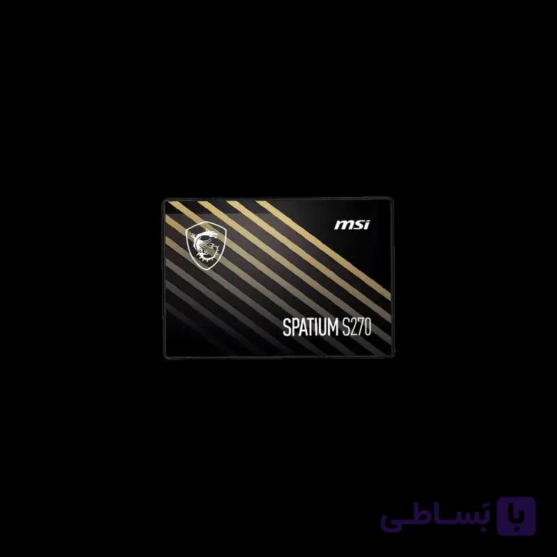 حافظه SSD اینترنال  ام اس آی SPATIUM S270 SATA 2.5 Inch ظرفیت 960 گیگابایت