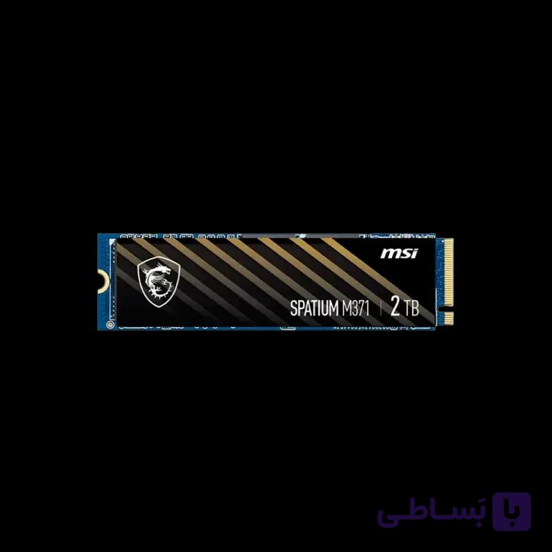 حافظه SSD اینترنال ام اس آی مدل SPATIUM M371 NVMe M.2 ظرفیت 2 ترابایت