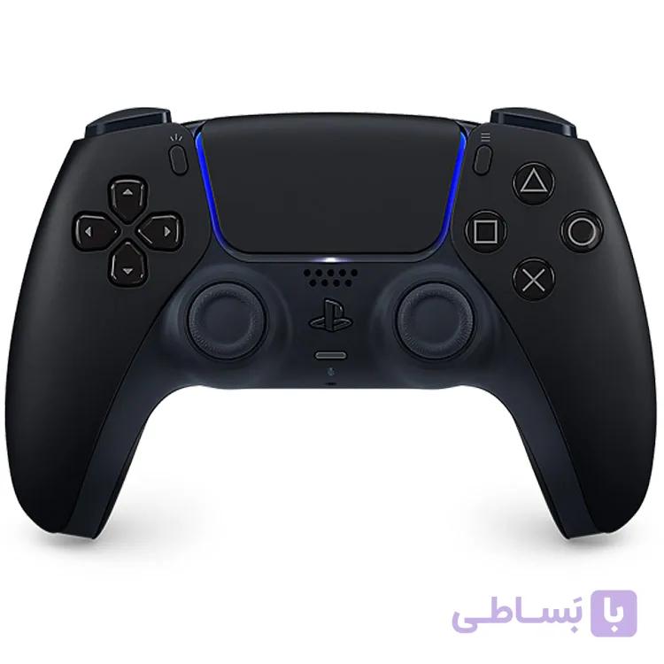 دسته بی‌سیم مشکی DualSense پلی‌استیشن ۵ – رنگ مشکی (Midnight Black) — تصویر 1