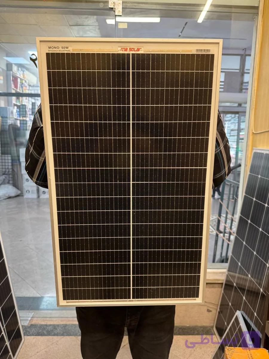 پنل خورشیدی 50 وات MA SOLAR مدل NN-M34-50W — تصویر 1