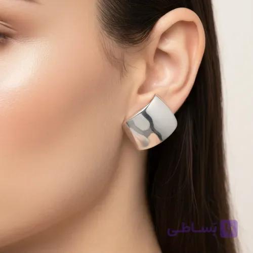 گوشواره مینیمال لوزی