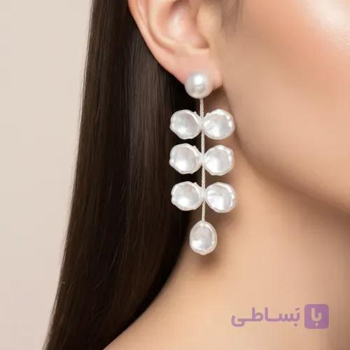 گوشواره‌های مروارید گلبرگ — تصویر 1