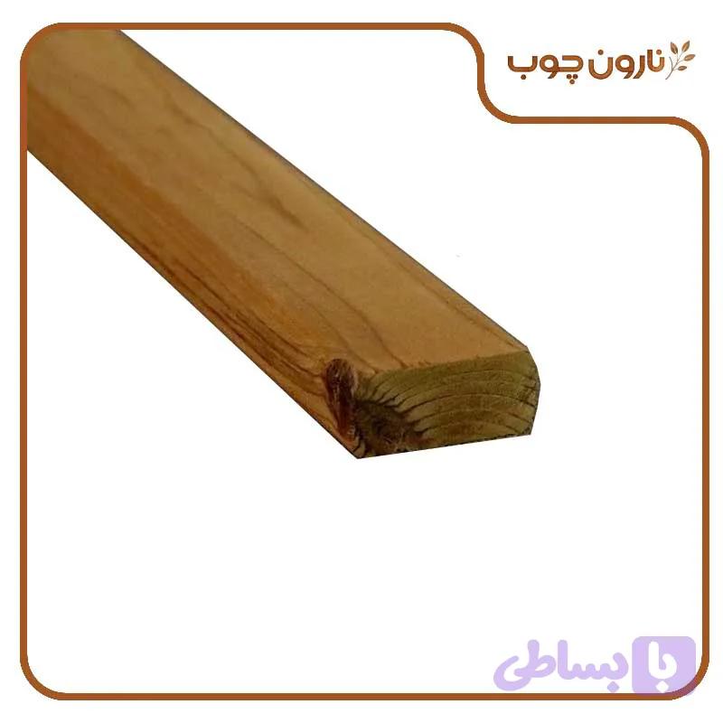 چوب ترمو ایرانی 16 در 42 میل ساده گره گرد شاخه 3 متری