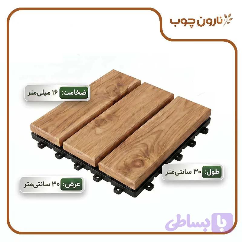 تایل 16 میل 30 در 30 درجه 1 ایرانی 11 عدد