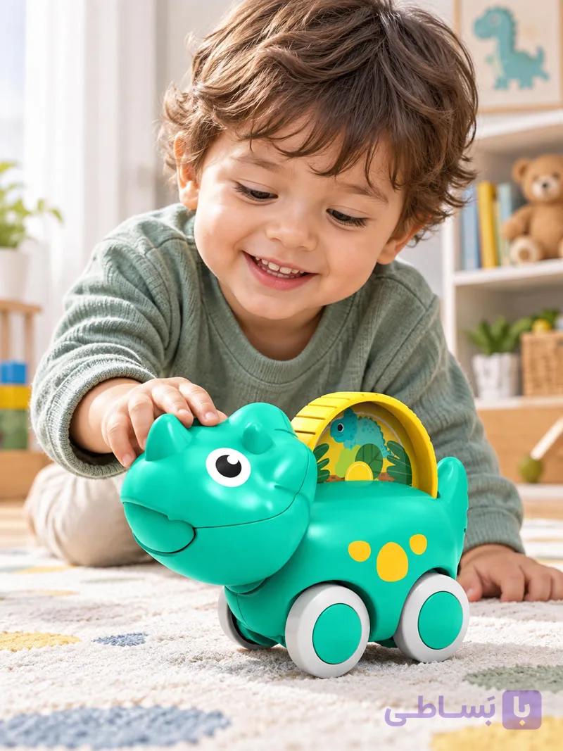 ماشین اسباب بازی دایناسوری Huanger — تصویر 1