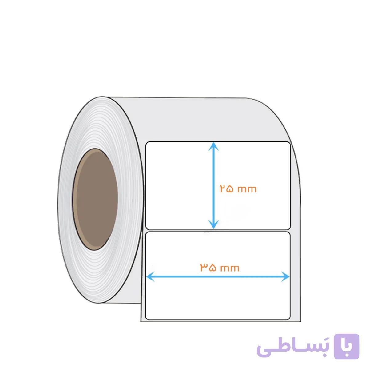 لیبل حرارتی 25x35