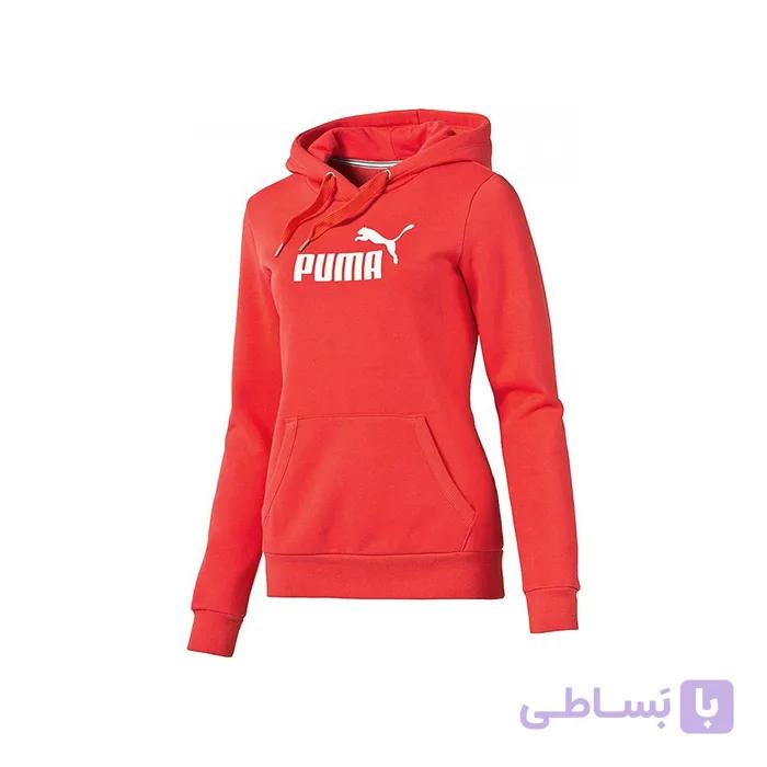 هودی زنانه پوما مدل Essentials Large Logoغیر اصلPuma Essentials Large Logo Hoodie For Women