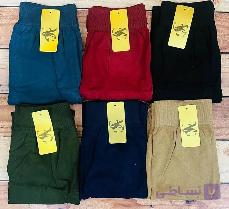 ساپورت رنگی و مشکی gvc زنانه