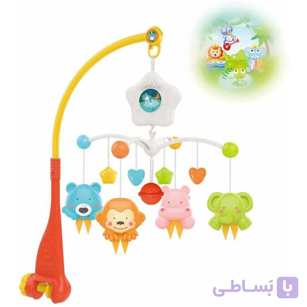 آویز تخت کودک موزیکال He-0308 هانگر Huanger — تصویر 1