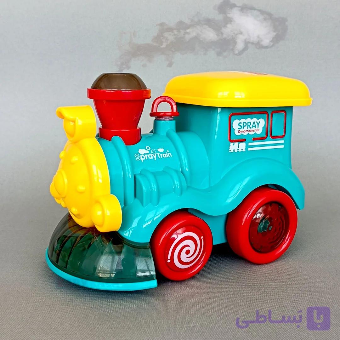 قطار اسباب بازی دودزا با بخار آب — تصویر 1