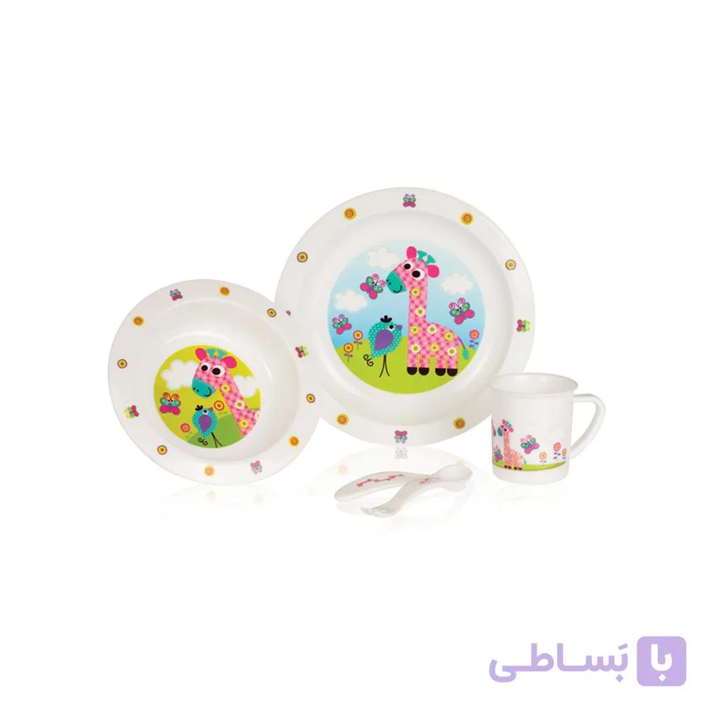 ست کامل غذاخوری طرح زرافه Bebedor — تصویر 1