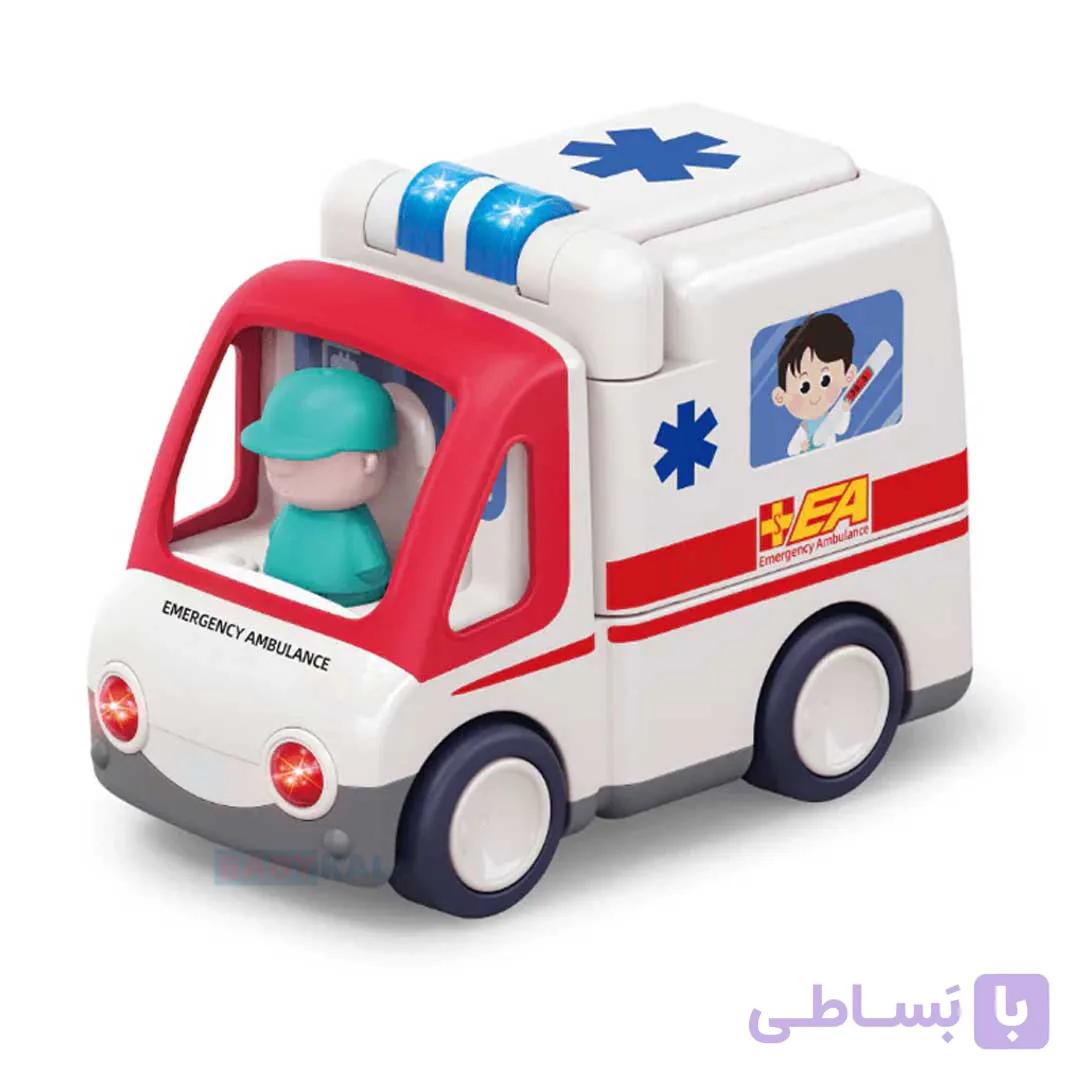 اسباب بازی ماشین آمبولانس 9997 هولی تویز — تصویر 1