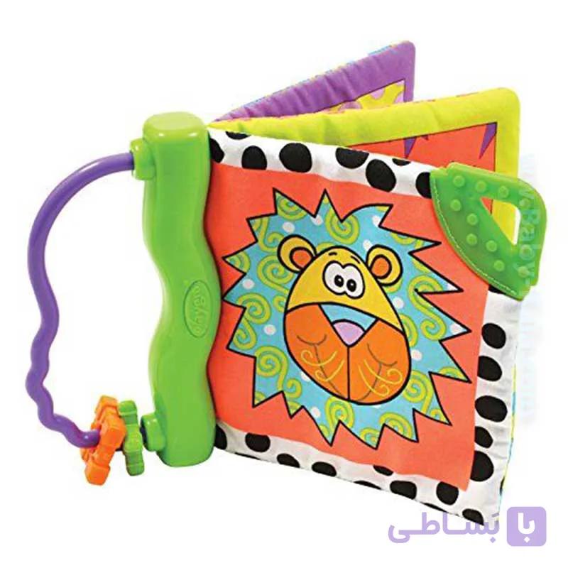 کتاب پارچه ای و حمام بهمراه دندانگیر PlayGro — تصویر 1