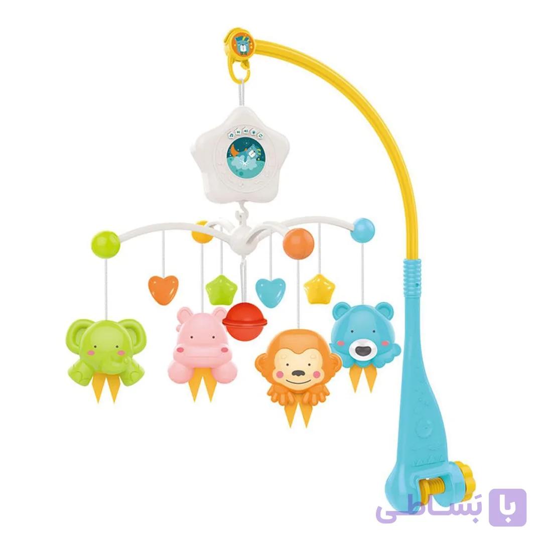 آویز تخت کودک موزیکال He-0307 هانگر Huanger — تصویر 1
