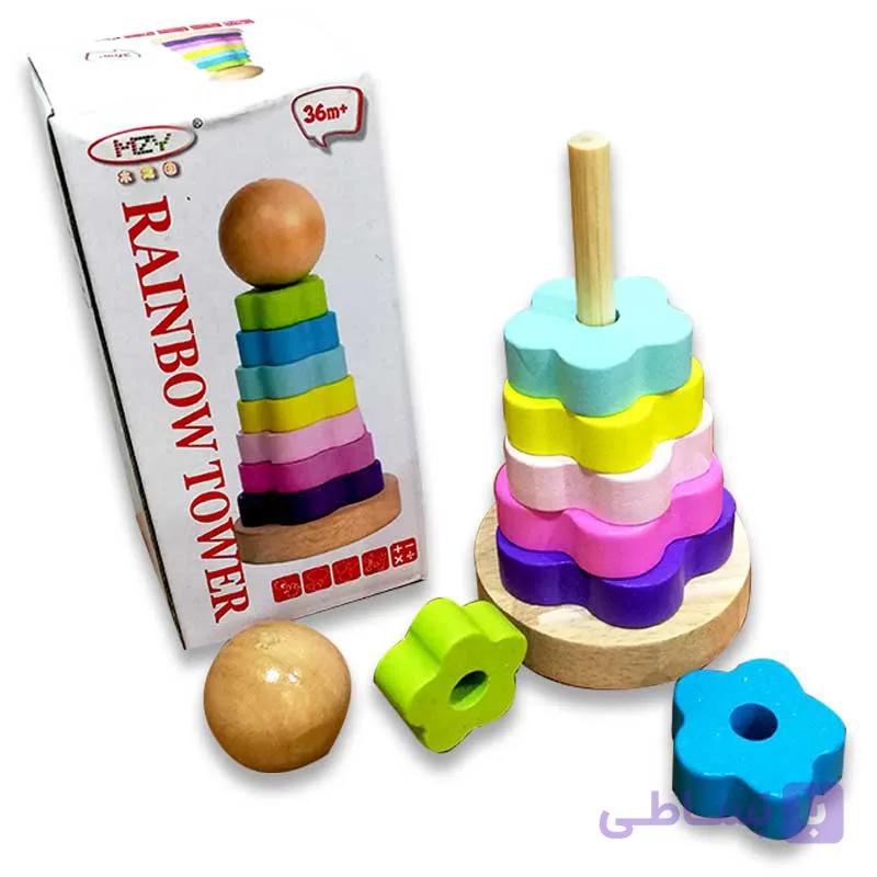 برج هوش چوبی Rainbow Tower — تصویر 1