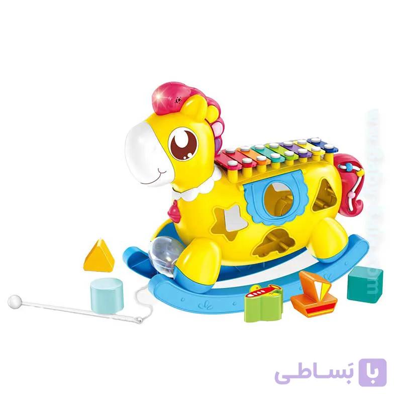 اسباب بازی سه کاره اسب پونی Huanger — تصویر 1