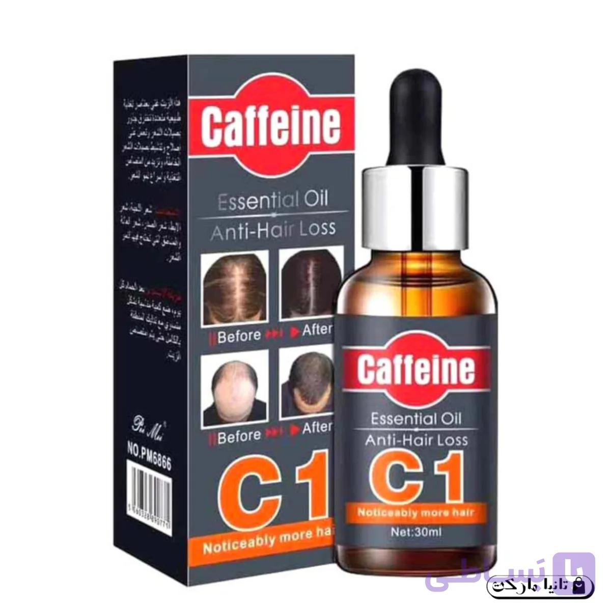 روغن ضدریزش مو کافئین سی یک C1 حجم 30 میل — تصویر 1