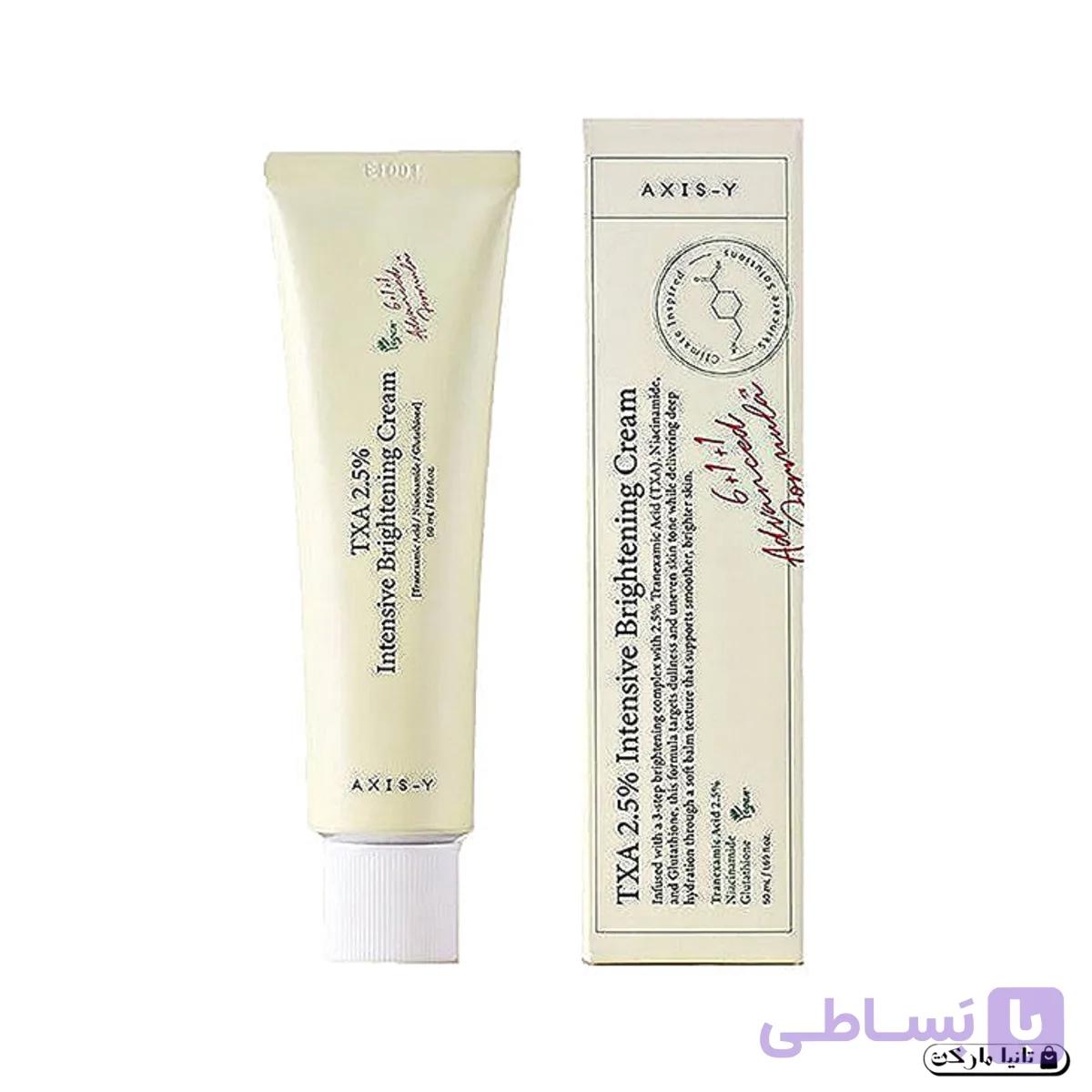 کرم روشن‌کننده روز و شب بدن مدل Txa 2.5% مناسب پوست حساس حجم 50 میل — تصویر 1
