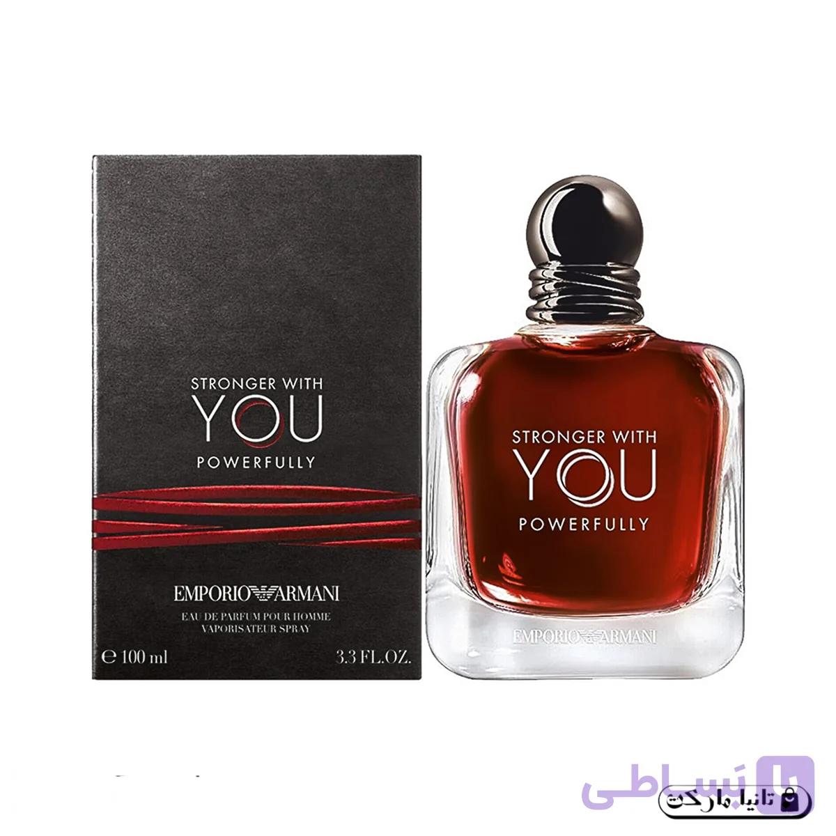 عطر ادوپرفیوم مردانه جورجیو آرمانی مدل Stronger With You حجم ۱۰۰ میلی‌لیتر — تصویر 1