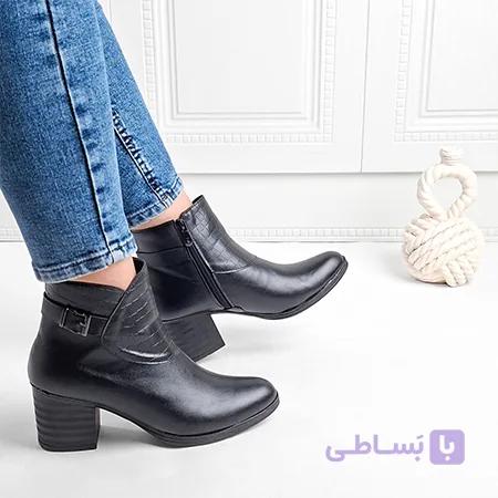 نیم بوت زنانه باران مدل 9531 — تصویر 1